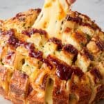 Cranberry Brie Pull-Apart Bread Recipe