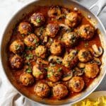 Salisbury Steak Meatballs with Mushroom Gravy Recipe