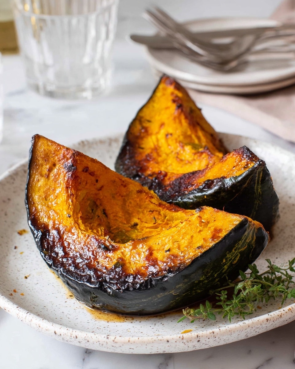 Roasted Pumpkin with Herbs and Spices Recipe