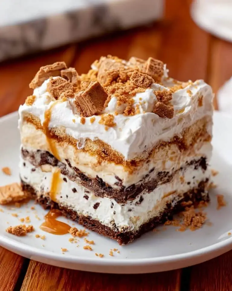 Biscoff Ice Cream Sandwich Cake Recipe
