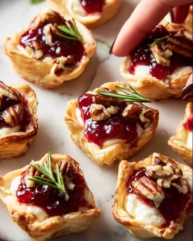 Cranberry Brie Bites Recipe