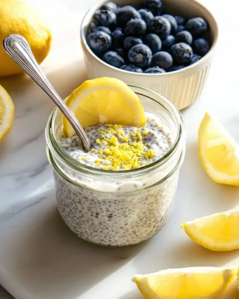 Lemon Chia Pudding with Greek Yogurt Recipe