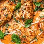 Creamy Tomato Chicken Skillet Dinner Recipe