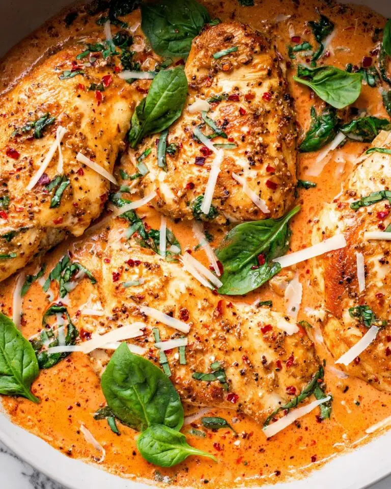 Creamy Tomato Chicken Skillet Dinner Recipe