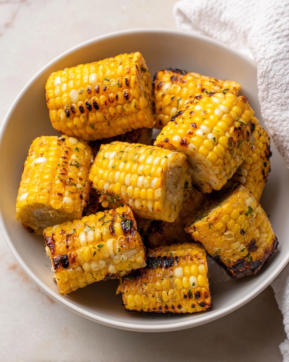 Garlic and Parmesan Buttered Corn Recipe