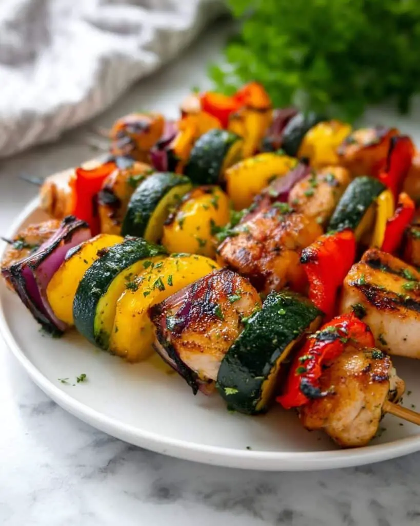 Grilled Chicken Kabobs Recipe