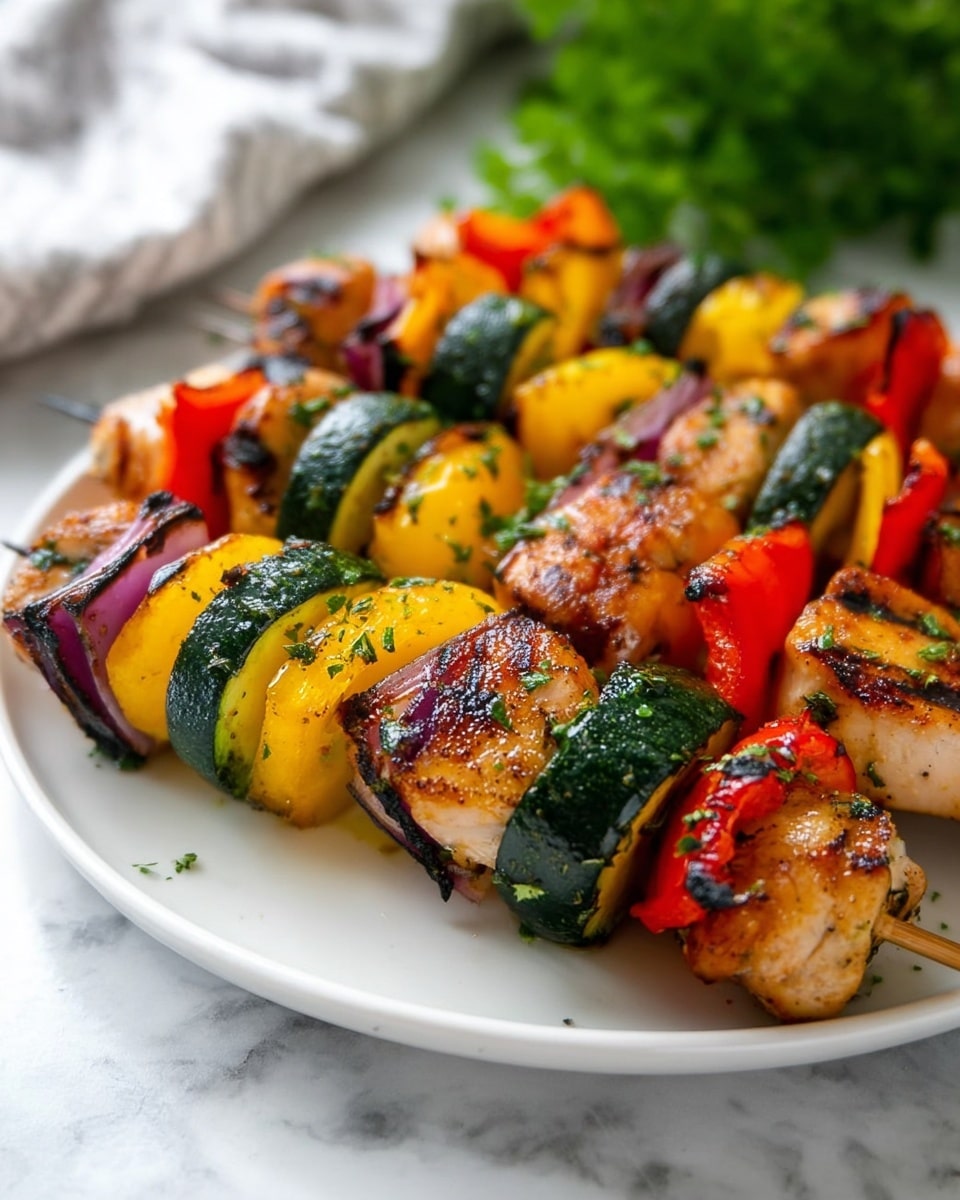 Grilled Chicken Kabobs Recipe
