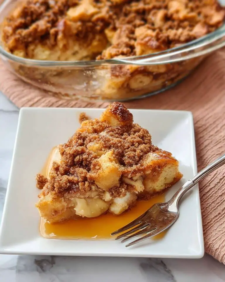 Dinner Roll French Toast Casserole Recipe