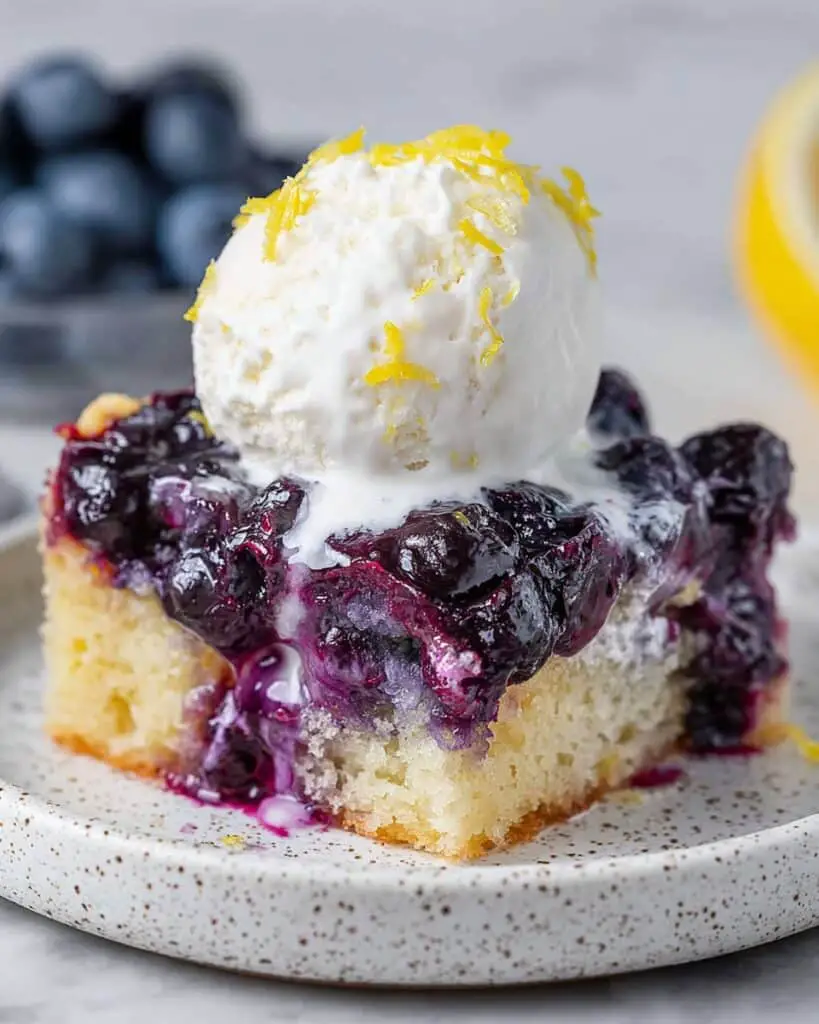 Easy Blueberry Cobbler Recipe