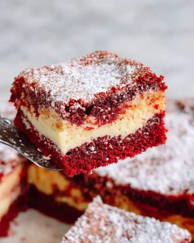 Red Velvet Gooey Butter Cake Recipe