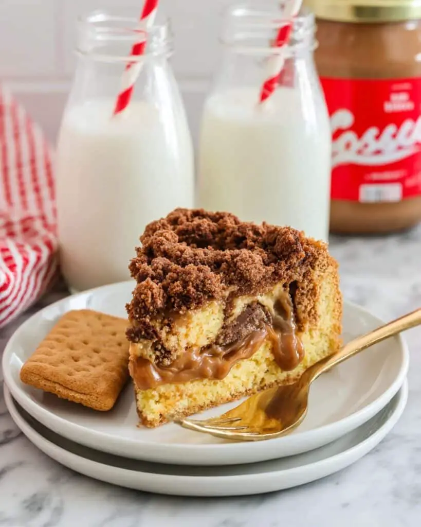 Biscoff Stuffed French Toast Casserole Recipe