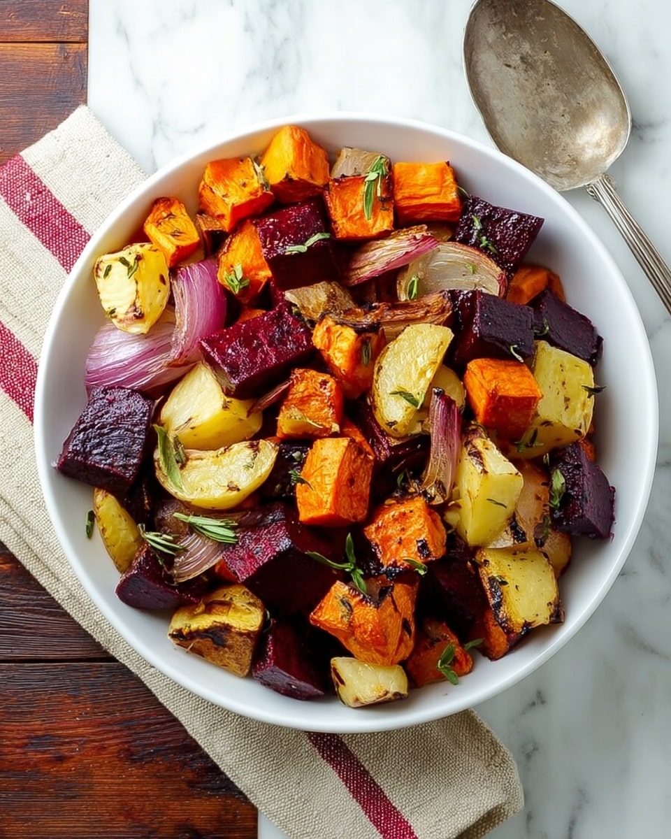 Oven Roasted Root Vegetables Recipe