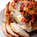 Oven-Roasted Turkey Breast with Herb and Vegetable Stuffing Recipe