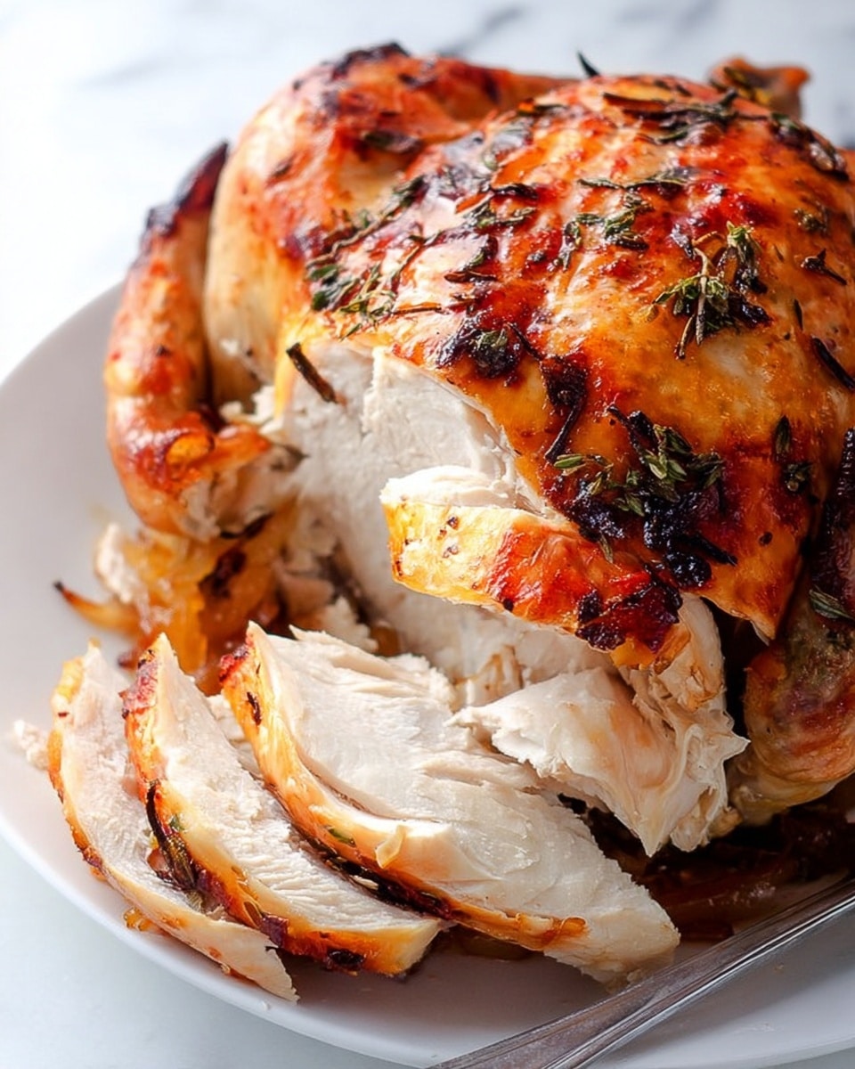 Oven-Roasted Turkey Breast with Herb and Vegetable Stuffing Recipe