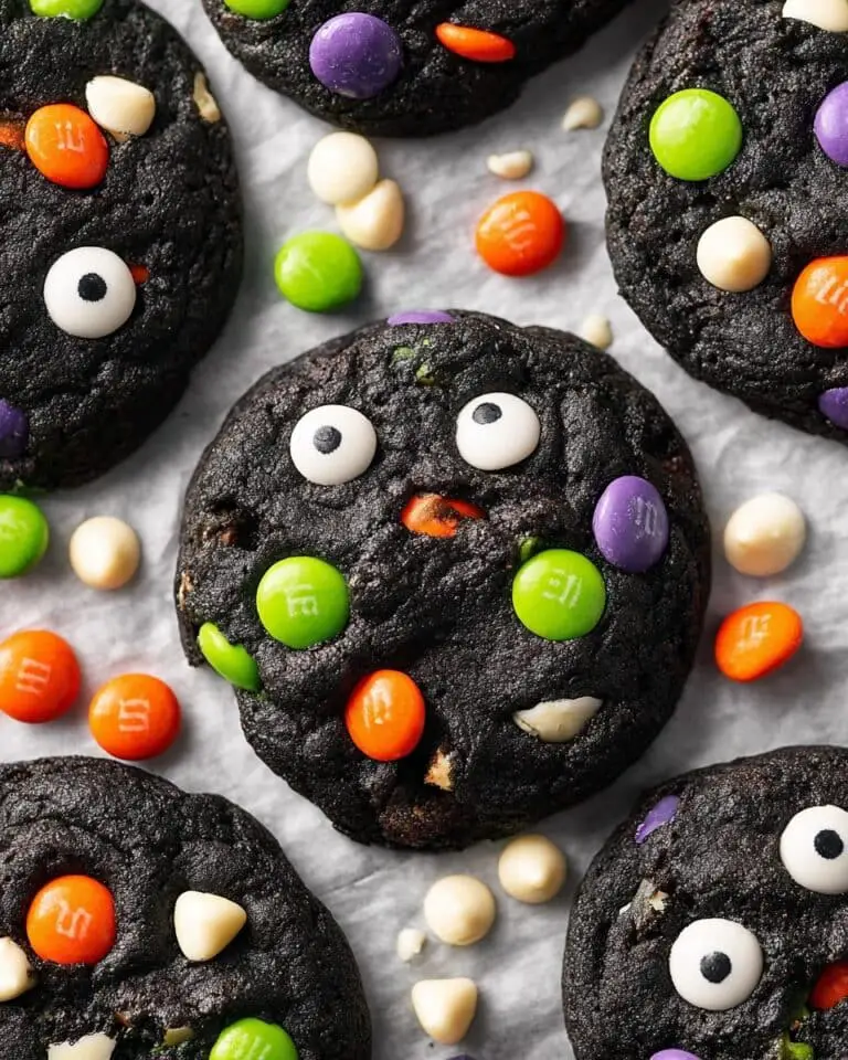 Double Chocolate Spooky Cookies Recipe