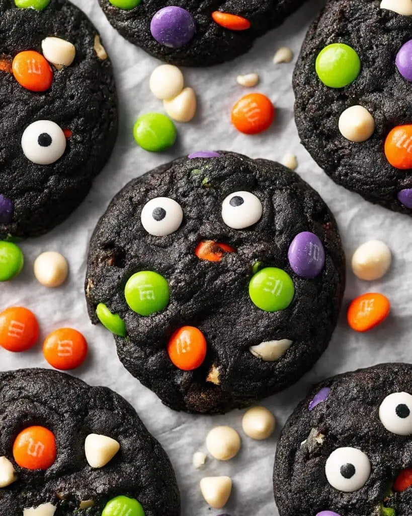 Double Chocolate Spooky Cookies Recipe