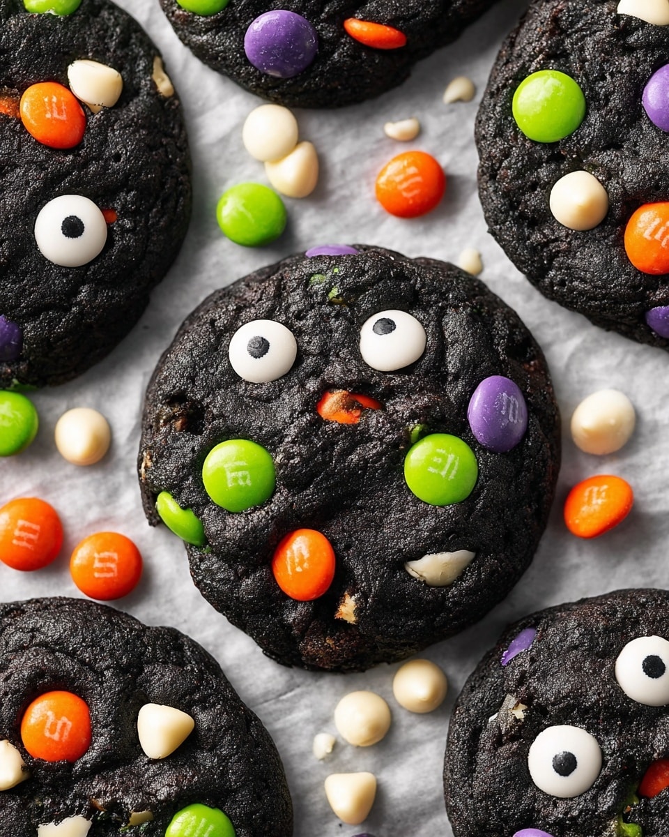 Double Chocolate Spooky Cookies Recipe