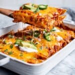 Spicy Chicken Enchiladas with Chipotle and Cilantro Recipe