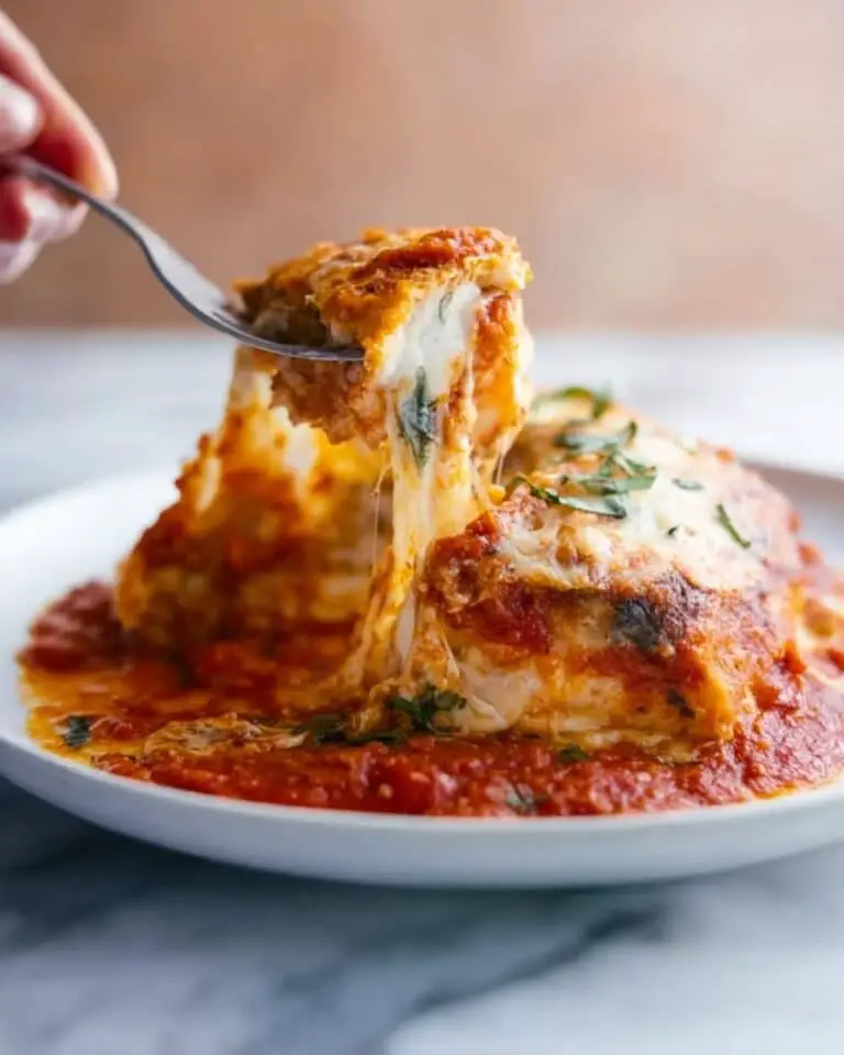 Stuffed Chicken Parmesan Recipe