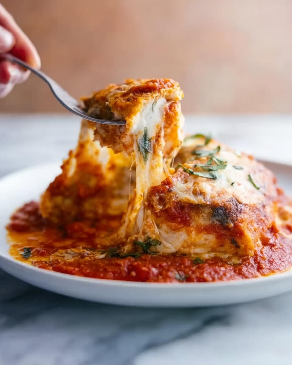 Stuffed Chicken Parmesan Recipe
