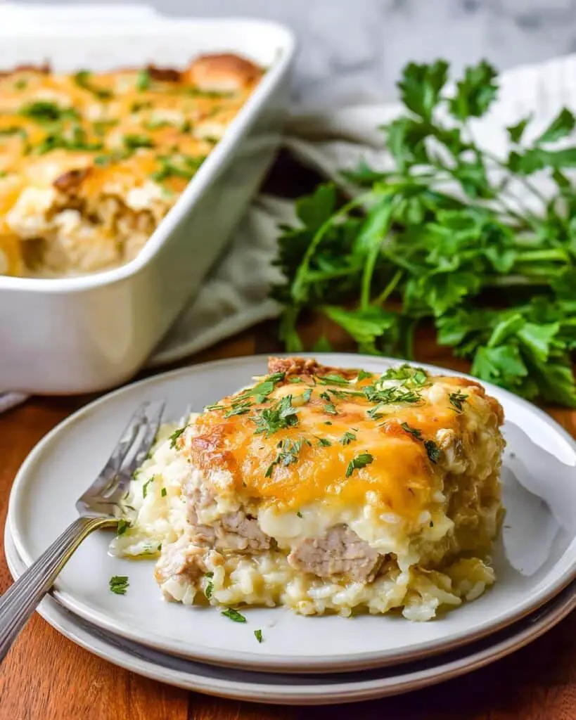 Cheesy Chicken and Rice Casserole Recipe