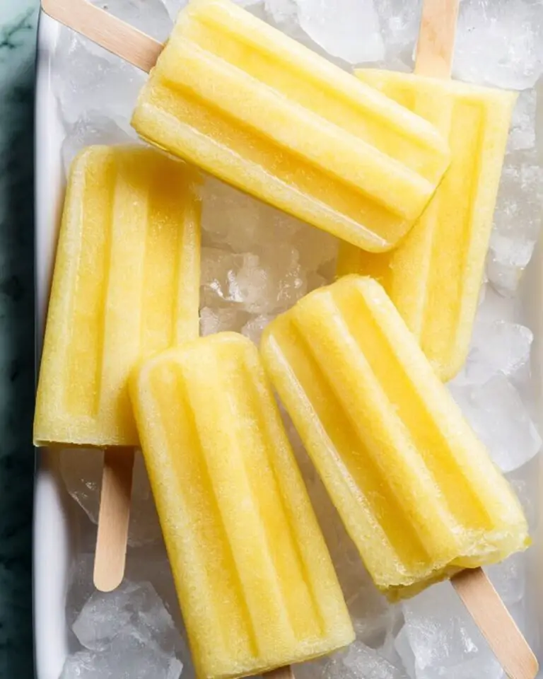 Pineapple Popsicles Recipe
