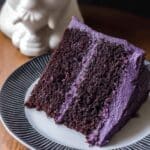 Purple Velvet Cake with White Chocolate Cream Cheese Frosting Recipe