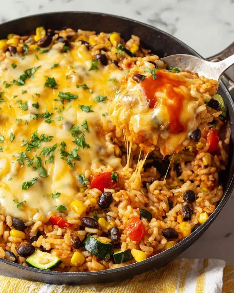 One Pot Enchilada Orzo Recipe
