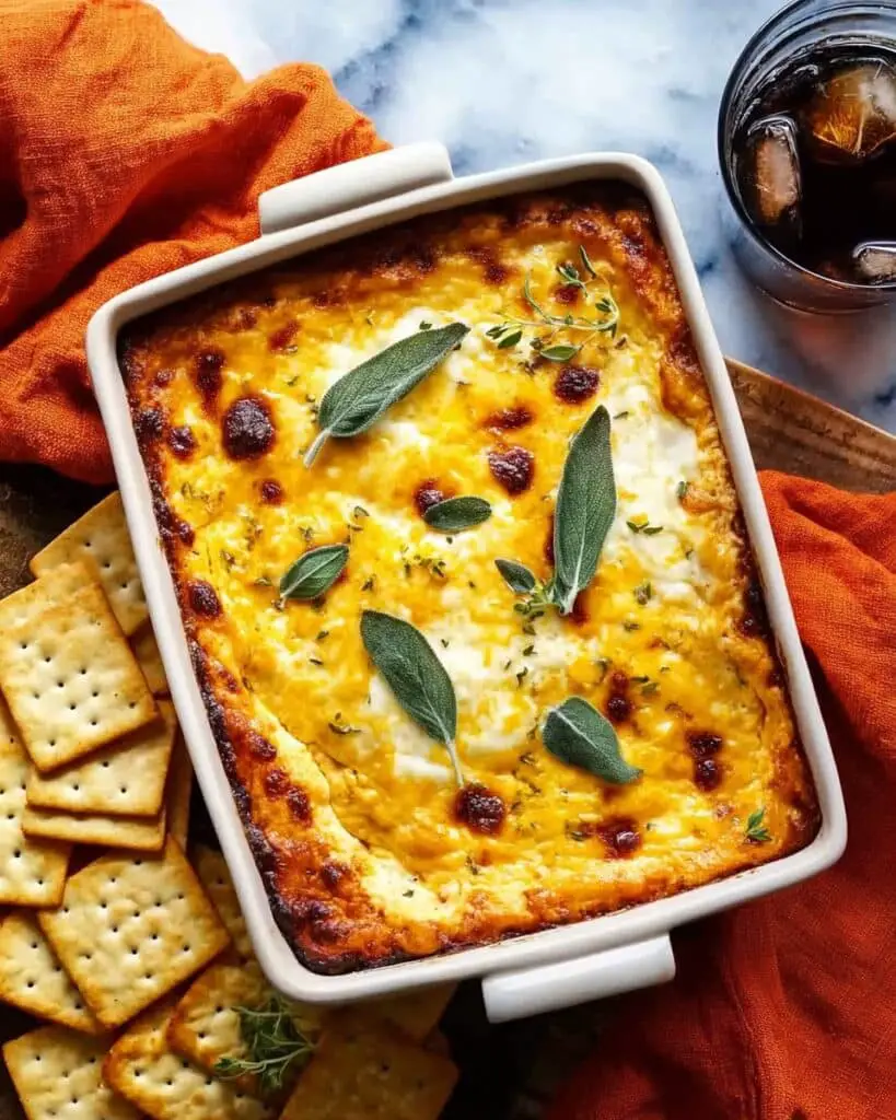 Warm Butternut Squash and Cheddar Dip Recipe