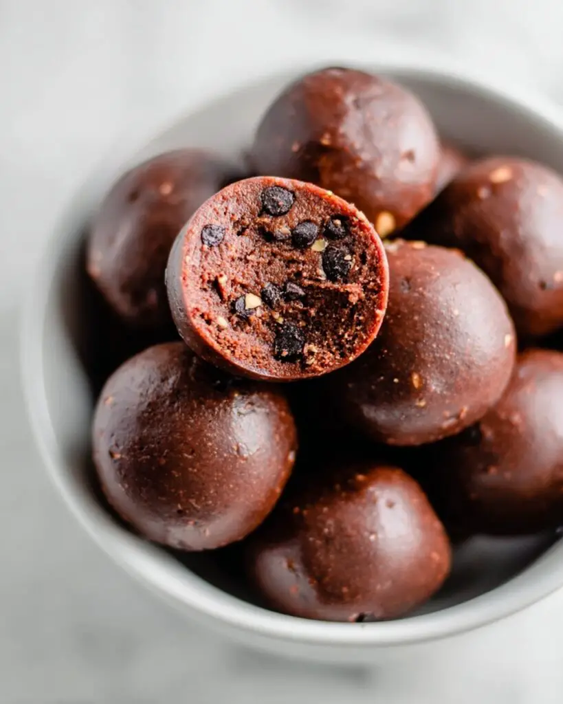 Easy No Bake Brownie Bites – Vegan + Gluten Free Recipe