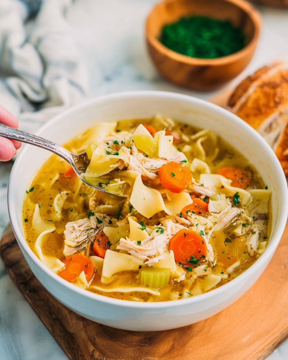 Easy 30-Minute Homemade Chicken Noodle Soup Recipe