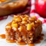 Spiced Caramel Apple Poke Cake Recipe
