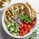 Healthy Chicken Shawarma Quinoa Bowls Recipe
