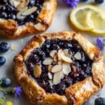 Easy Blueberry Tarts with Puff Pastry Recipe