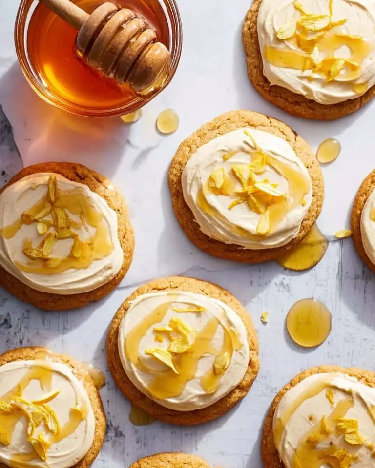Honey Butter Cornbread Cookies Recipe