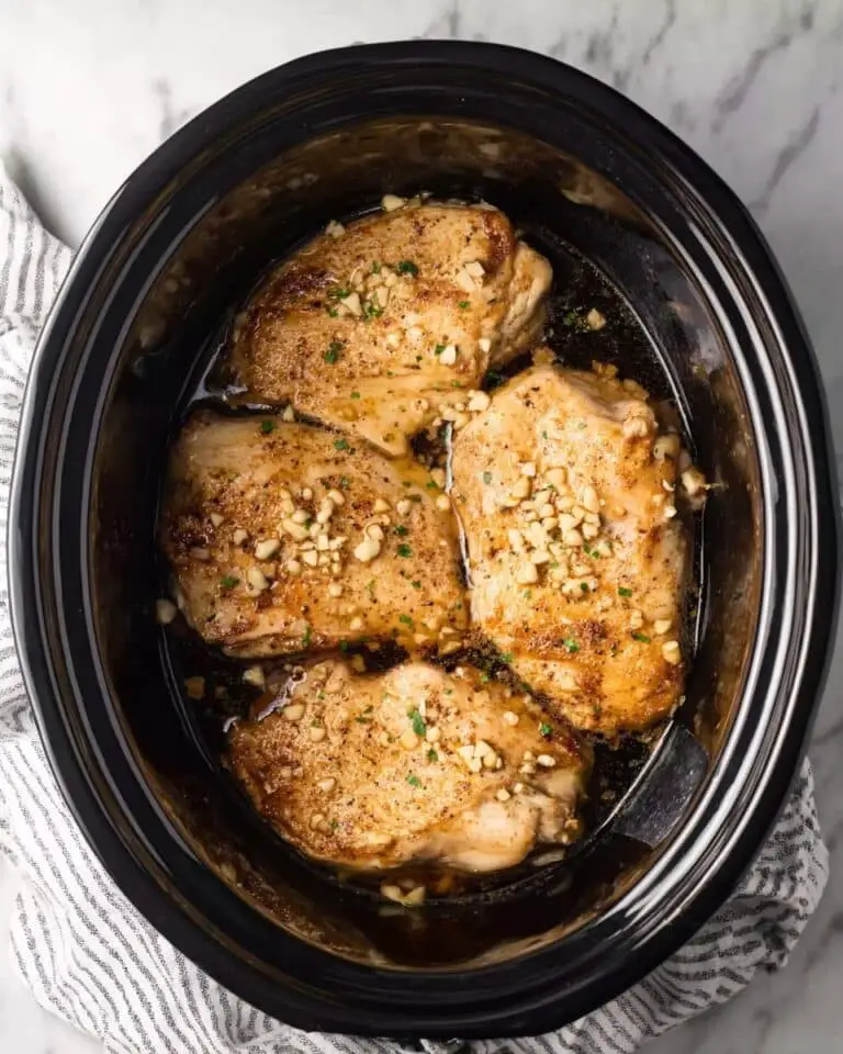 Slow Cooker Brown Sugar Garlic Chicken Recipe