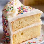 My Best Vanilla Cake - Moist and Delicious Stay-Fresh 4 Days Recipe