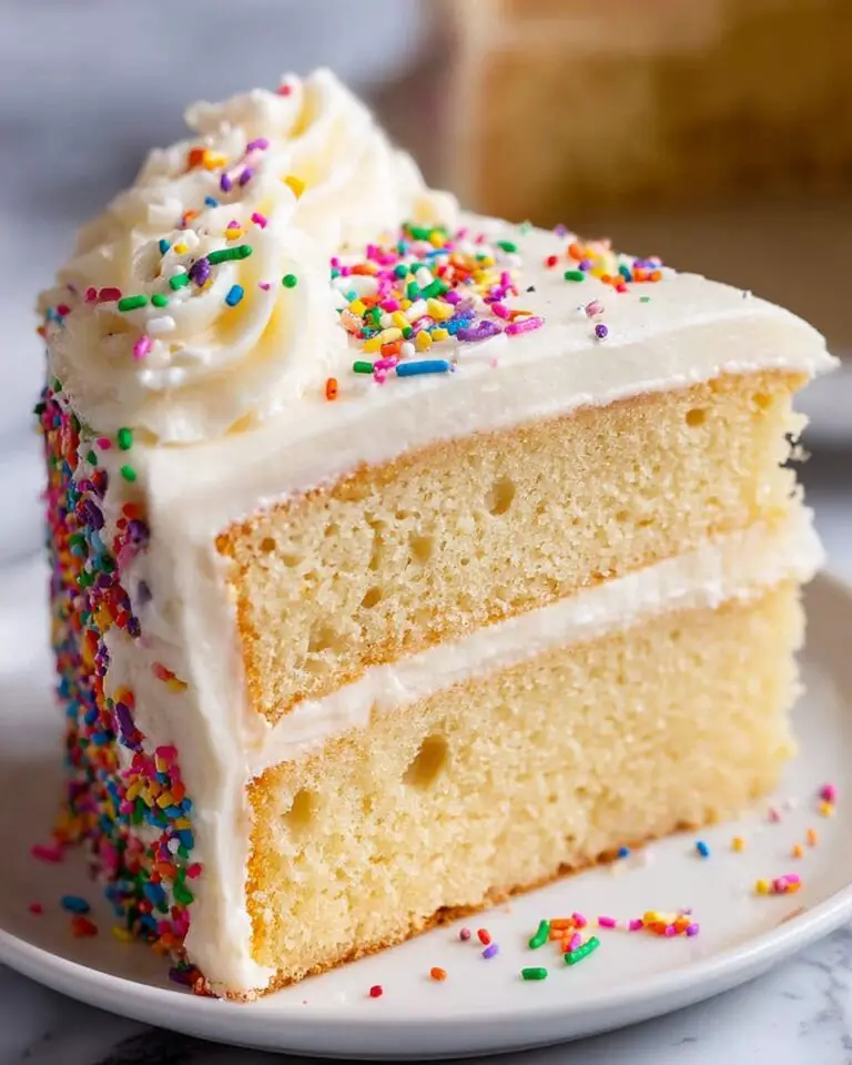 My Best Vanilla Cake – Moist and Delicious Stay-Fresh 4 Days Recipe
