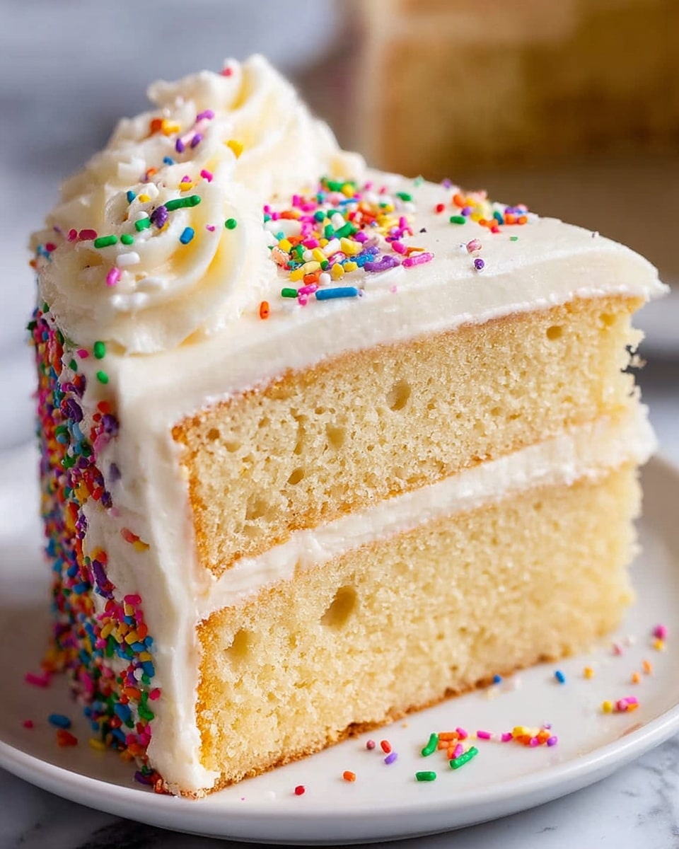 My Best Vanilla Cake - Moist and Delicious Stay-Fresh 4 Days Recipe