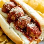 Slow Cooker Meatballs Subs Recipe