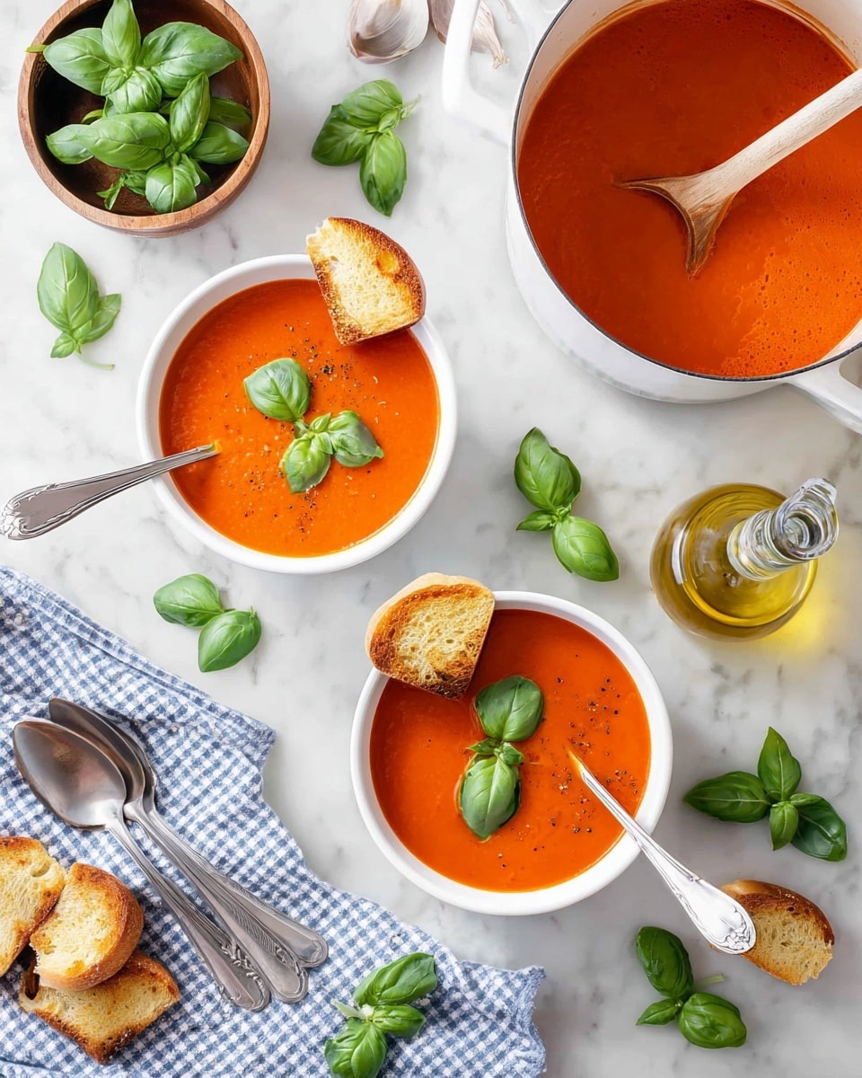 Tomato Basil Soup Recipe