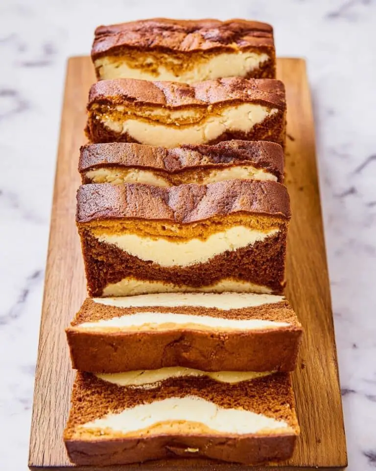 Cream Cheese-Filled Pumpkin Bread Recipe