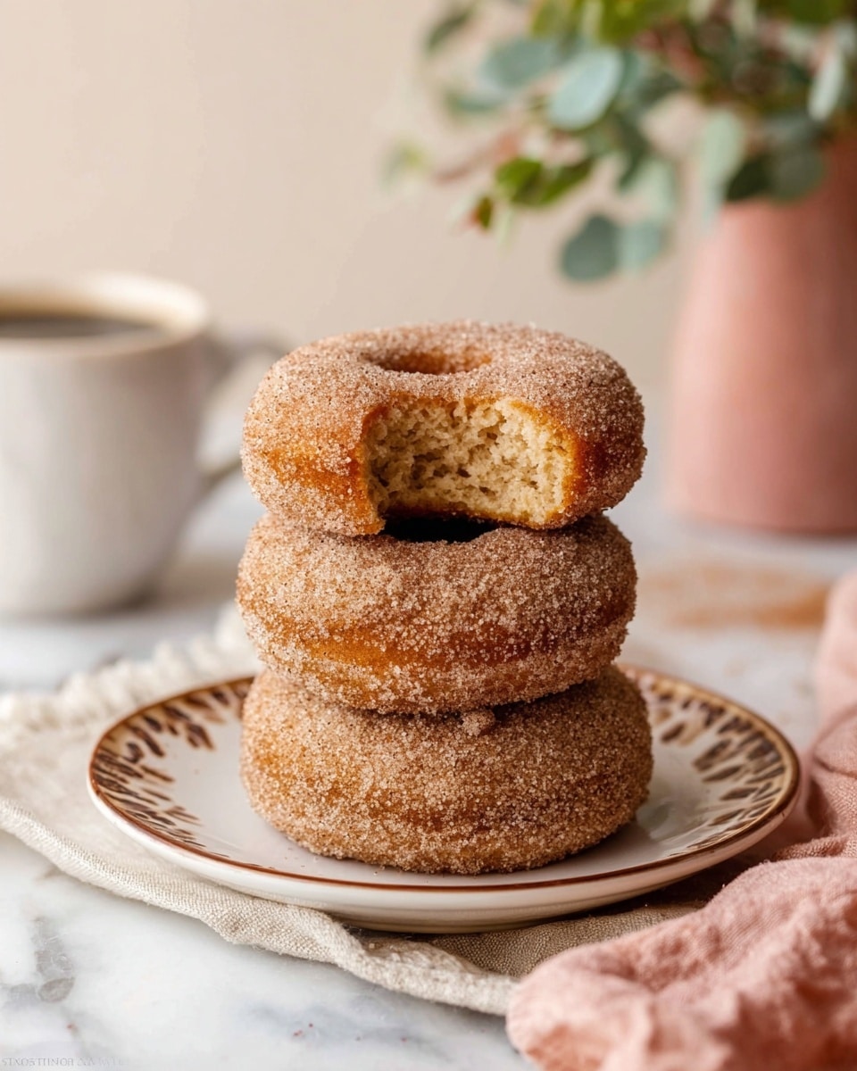 Baked Cinnamon Sugar Donuts Recipe