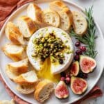 Easy Baked Brie with Honey and Nuts Recipe