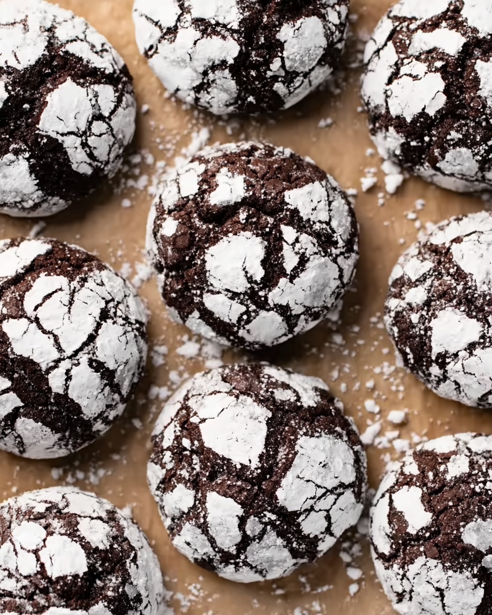 Chocolate Crinkle Cookies Recipe
