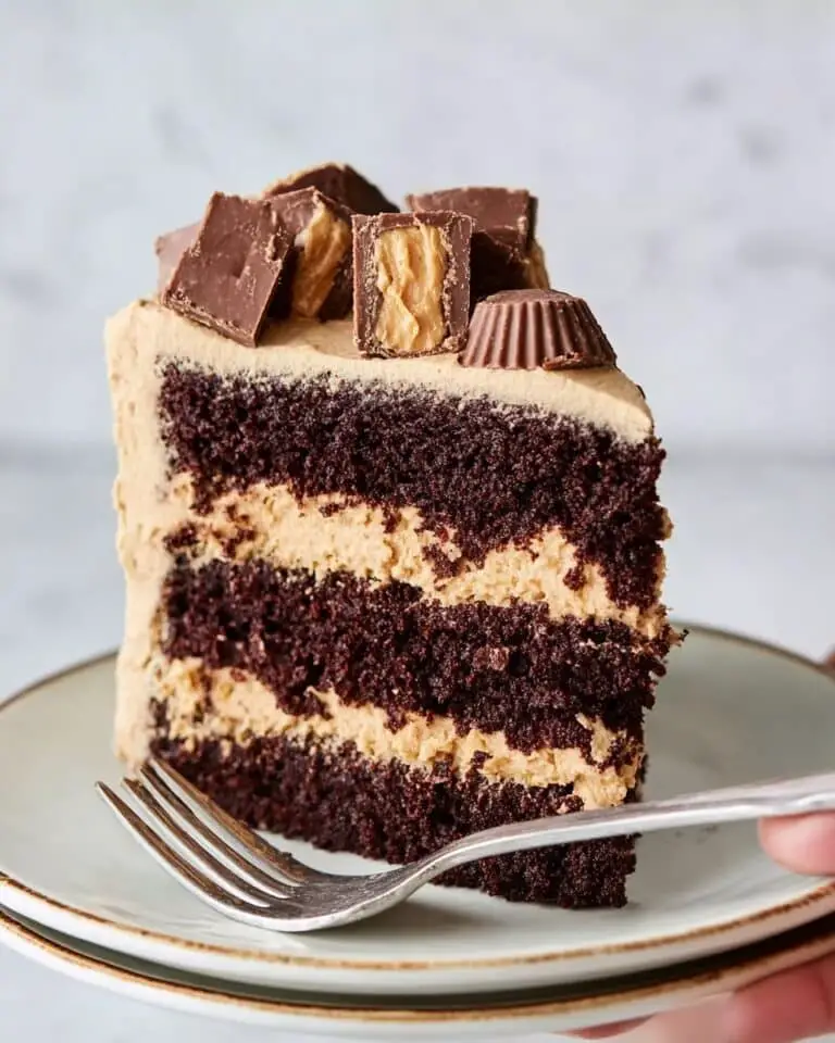 Chocolate Peanut Butter Cake Recipe