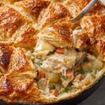 Cozy Chicken Pot Pie with Flaky Puff Pastry Recipe