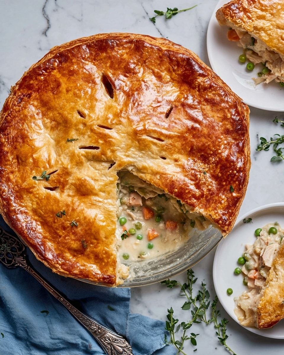 Homestyle Chicken Pot Pie Recipe