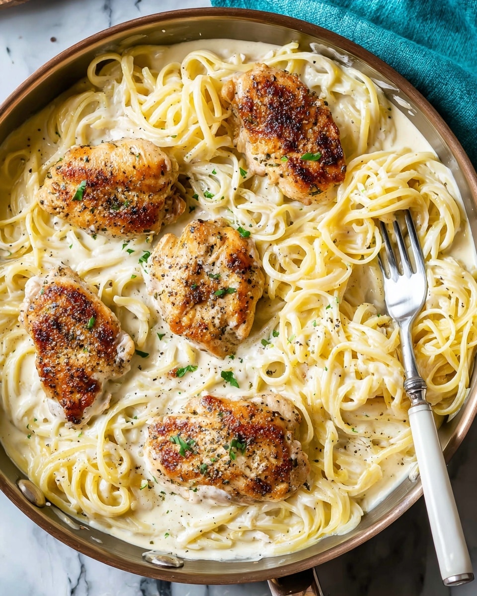 Easy Chicken Alfredo Recipe