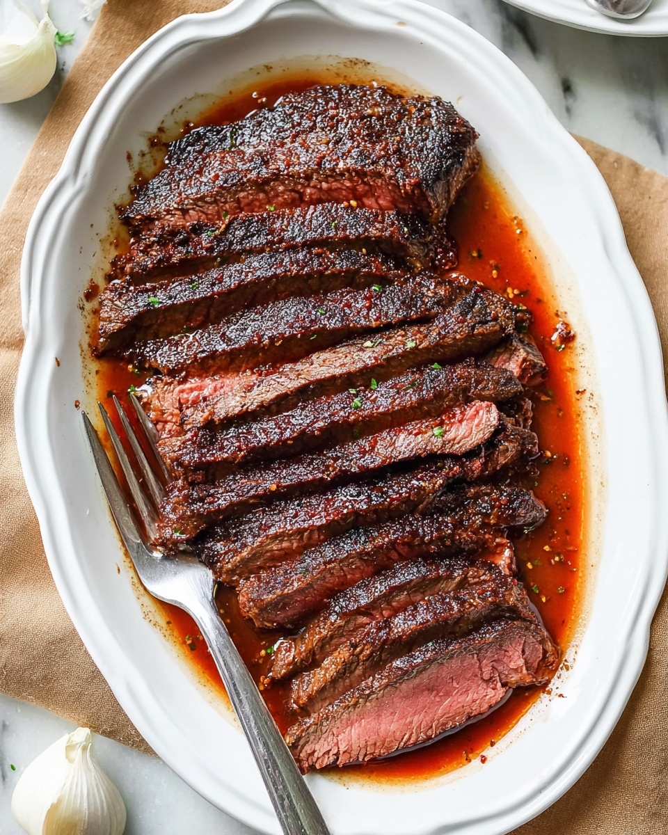Grilled Flank Steak with Marinade Recipe